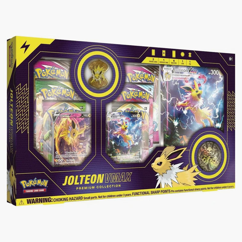 Pokémon Tcg Jolteon V Vmax Premium Collection Box (us Version)