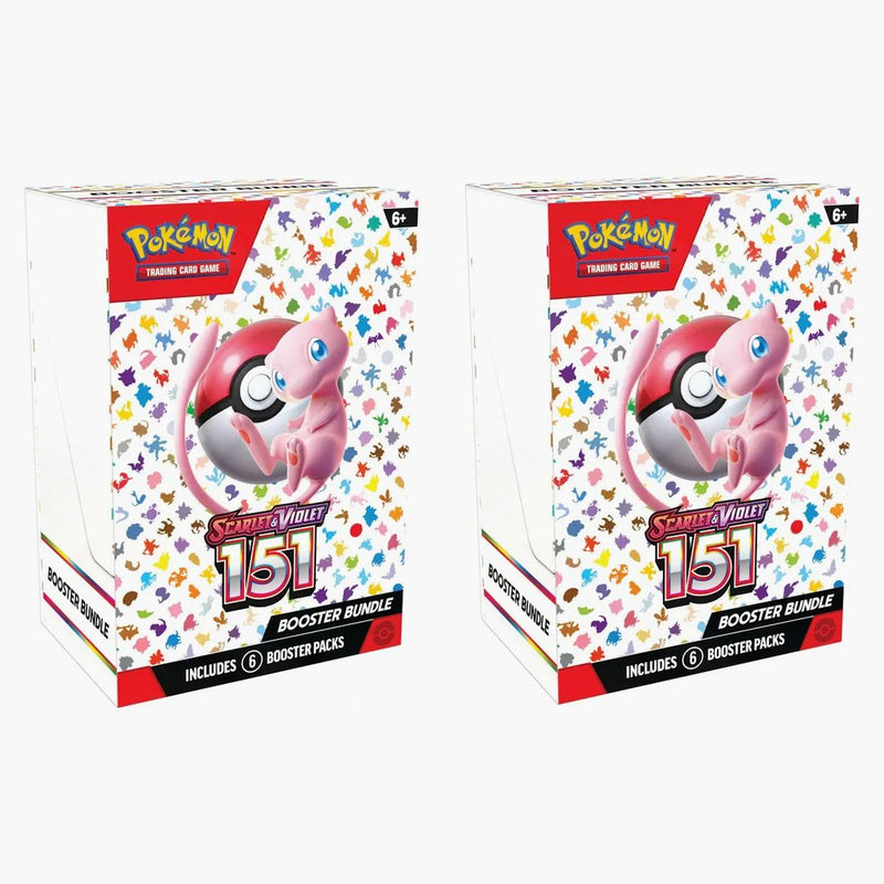 Pokémon Tcg Scarlet & Violet 151 6pk Booster Bundle 2x Lot
