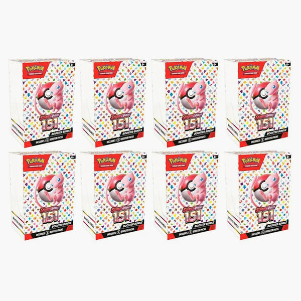 Pokémon Tcg Scarlet & Violet 151 6pk Booster Bundle 8x Lot