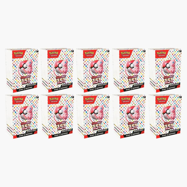 Pokémon Tcg Scarlet & Violet 151 6pk Booster Bundle 10x Lot
