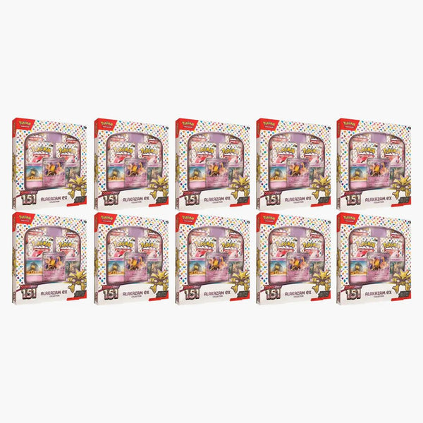 Pokémon Tcg Scarlet & Violet 151 Alakazam Ex Box 10x Lot