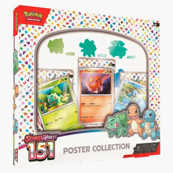 Pokémon Tcg Scarlet & Violet 151 Poster Collection