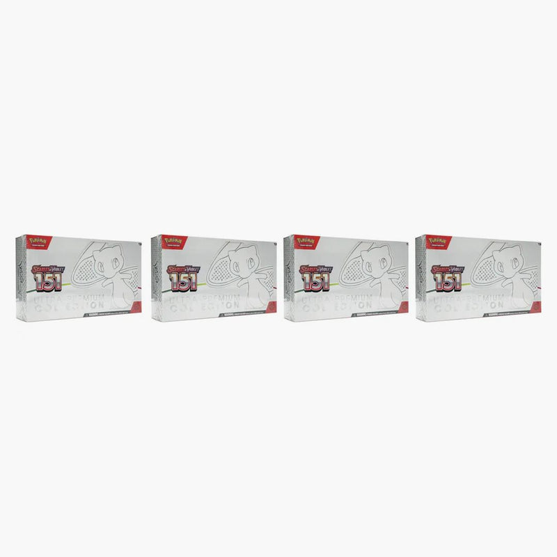 Pokémon Tcg Scarlet & Violet 151 Ultra Premium Collection 4x Lot