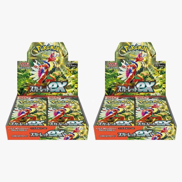 Pokémon Tcg Scarlet & Violet Expansion Pack Scarlet Ex Box (japanese) 2x Lot