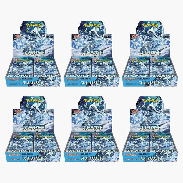 Pokémon Tcg Scarlet & Violet Expansion Pack Snow Hazard Booster Box (japanese) 6x Lot