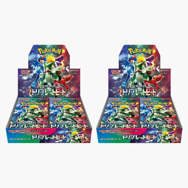 Pokémon Tcg Scarlet & Violet Expansion Pack Triplet Beat Box (japanese) 2x Lot