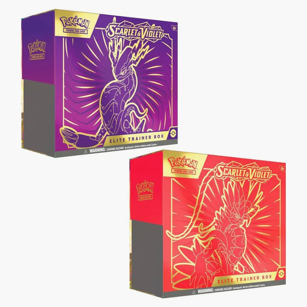 Pokémon Tcg Scarlet & Violet Koraidon/miraidon Elite Trainer Box 2x Bundle