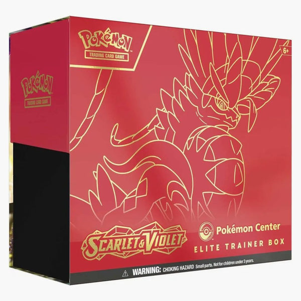 Pokémon Tcg Scarlet & Violet Koraidon Pokémon Center Elite Trainer Box