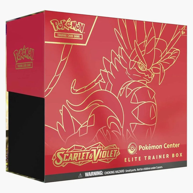 Pokémon Tcg Scarlet & Violet Koraidon Pokémon Center Elite Trainer Box