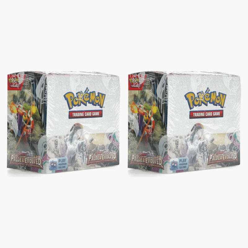 Pokémon Tcg Scarlet & Violet Paldea Evolved Booster Box 2x Lot