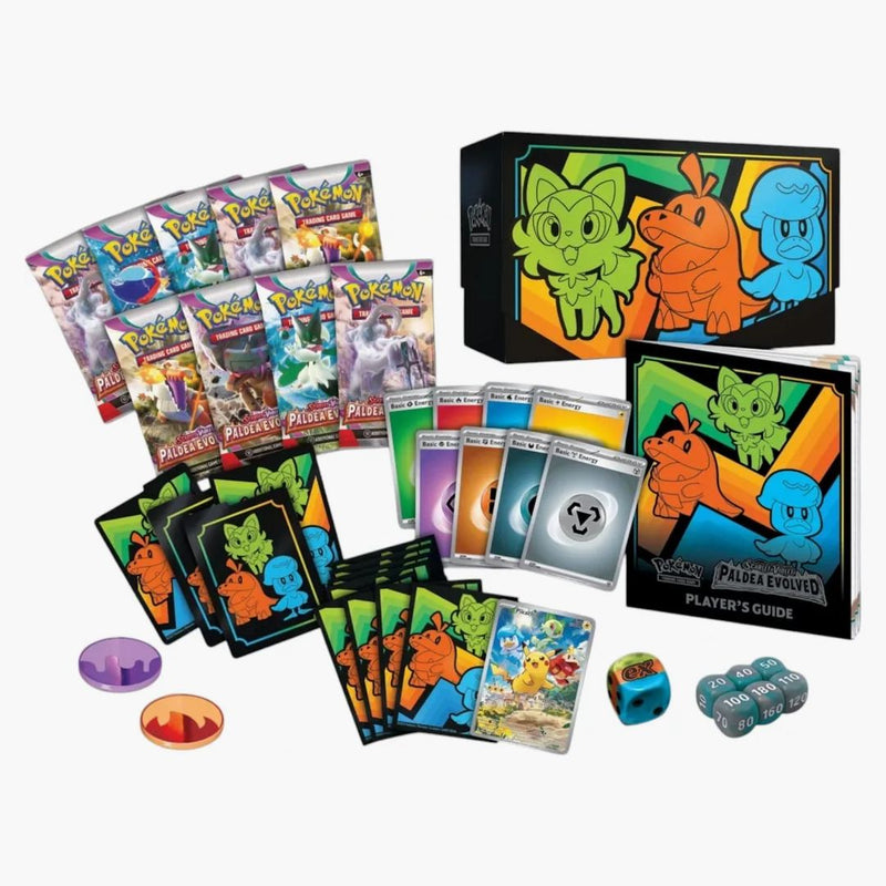 Pokémon Tcg Scarlet & Violet Paldea Evolved Pokémon Center Elite Trainer Box