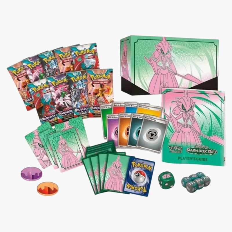 Pokémon Tcg Scarlet & Violet Paradox Rift Iron Valiant Elite Trainer Box 2x Lot