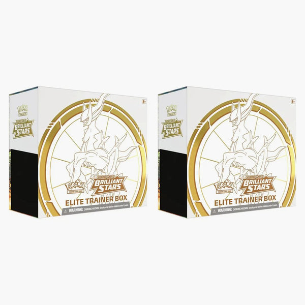 Pokémon Tcg Sword & Shield Brilliant Stars Elite Trainer Box 2x Lot