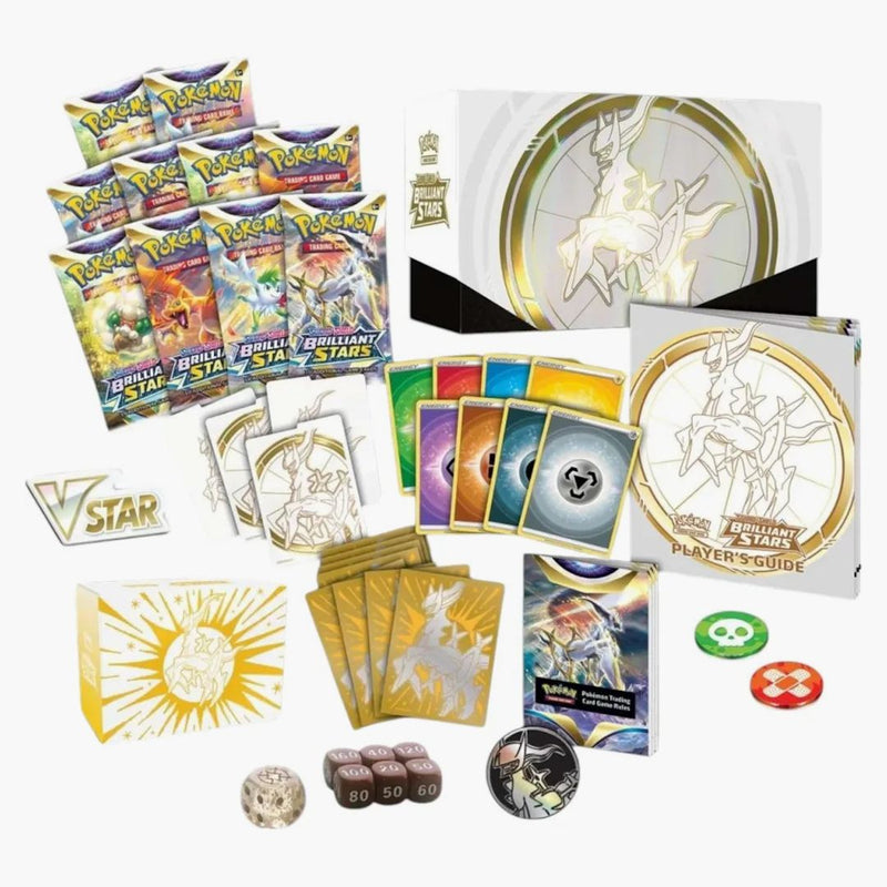 Pokémon Tcg Sword & Shield Brilliant Stars Pokémon Center Elite Trainer Box 4x Lot