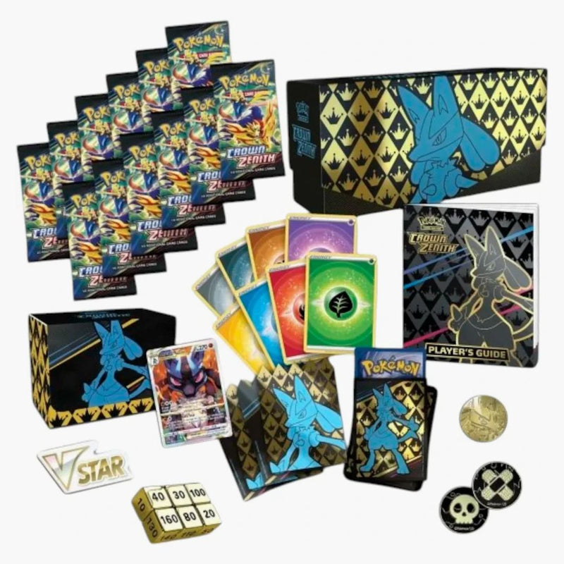 Pokémon Tcg Sword & Shield Crown Zenith Pokémon Center Elite Trainer Box Plus 2x Lot