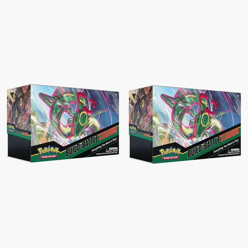Pokémon Tcg Sword & Shield Evolving Skies Build & Battle Stadium 2x Lot