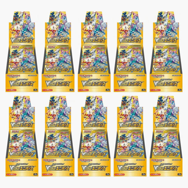 Pokémon Tcg Sword & Shield High Class Pack Vstar Universe Box (japanese) 10x Lot