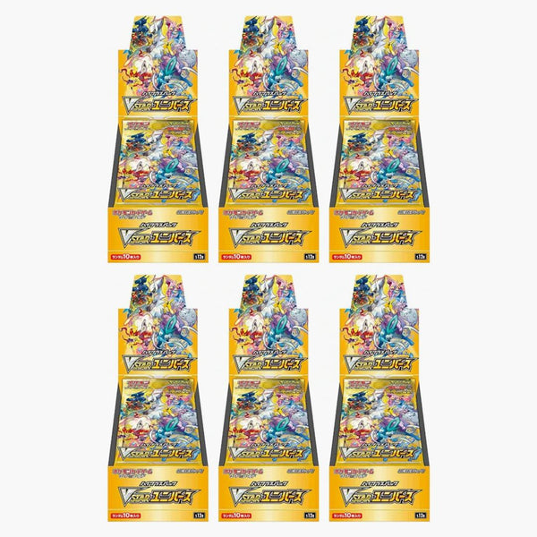 Pokémon Tcg Sword & Shield High Class Pack Vstar Universe Box (japanese) 6x Lot