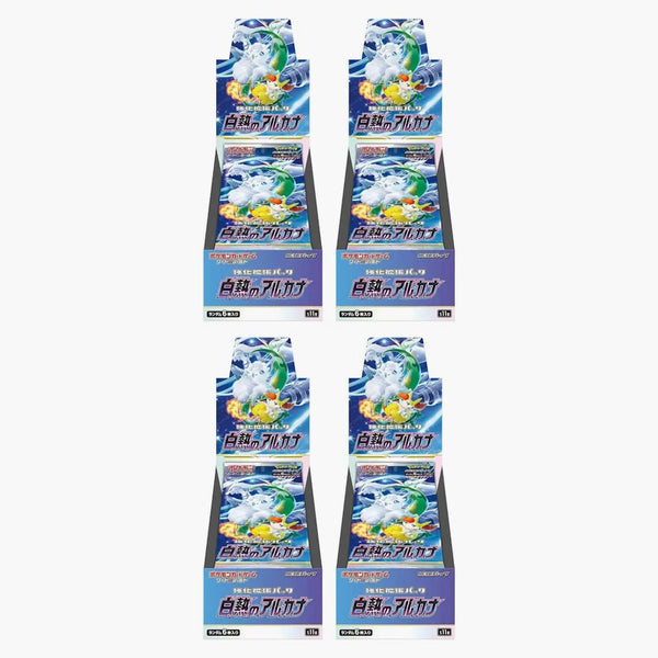 Pokémon Tcg Sword & Shield Incandescent Arcana Booster Box (japanese) 4x Lot