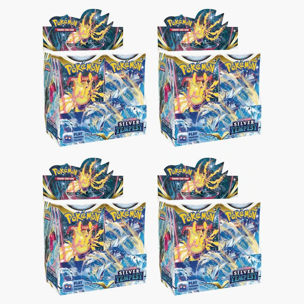 Pokémon Tcg Sword & Shield Silver Tempest Booster Box 4x Lot