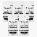 Pokémon Tcg X Yu Nagaba Eeveelution Promo Pack 5x Lot (japanese)