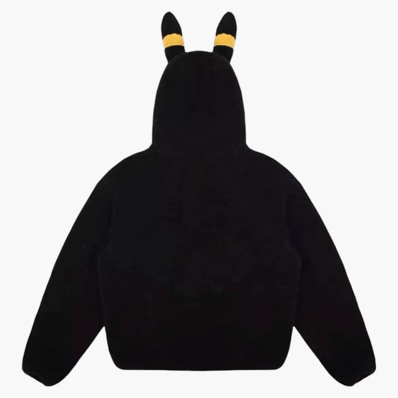 Pokemon X Vandy The Pink Umbreon Fleece Jacket Black