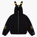 Pokemon X Vandy The Pink Umbreon Fleece Jacket Black