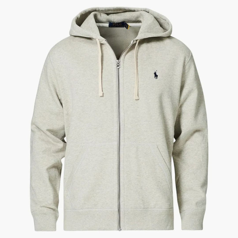 Polo Ralph Lauren Athletic Fleece Full Zip Hoodie Light Sport Heather