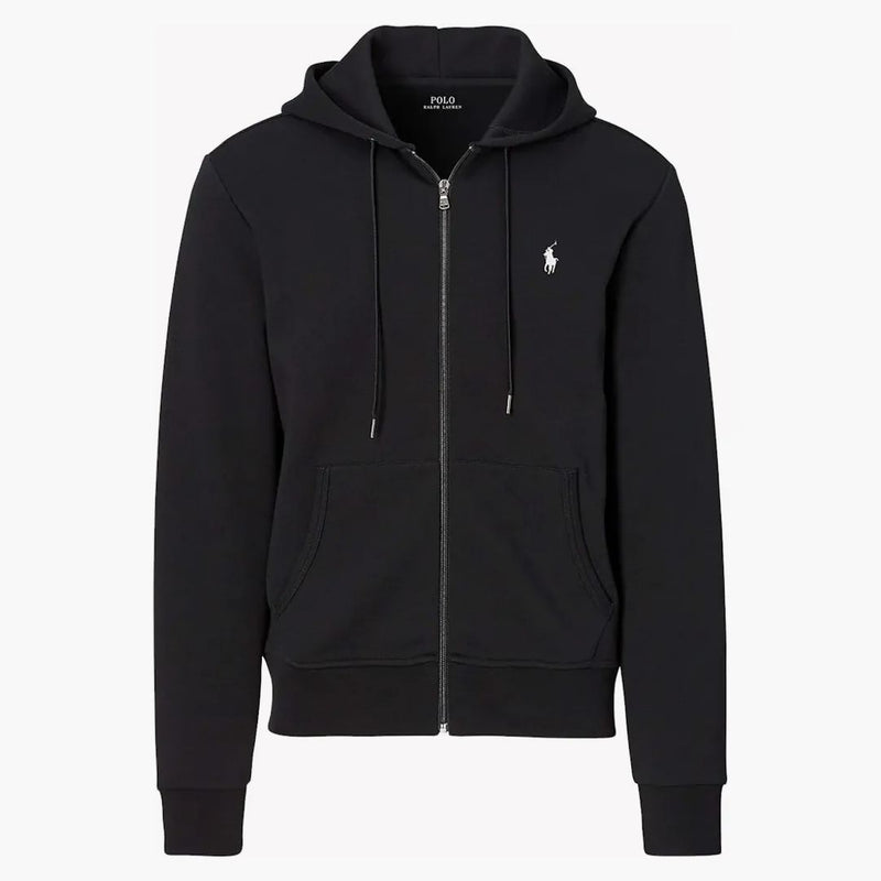 Polo Ralph Lauren Double-knit Full-zip Hoodie Polo Black