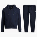 Polo Ralph Lauren Double-knit Full-zip Hoodie And Double-knit Jogger Pant Set Aviator Navy