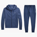 Polo Ralph Lauren Double-Knit Full-Zip Hoodie and Double-Knit Jogger Pant Set Derby Blue Heather