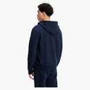 Polo Ralph Lauren Double Knit Zip-up z kapturem Aviator granat/biały