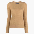 Polo Ralph Lauren Julianna Long Sleeve Pullover Camel Melange