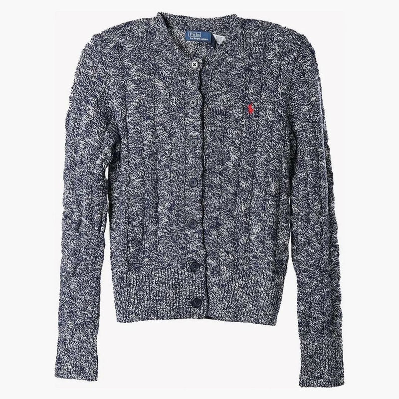 Polo Ralph Lauren Long Rleeve Cardigan Cream/Navy