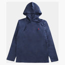 Polo Ralph Lauren Long Sleeve Bawełniany z kapturem T-shirt Spring Navy Heather