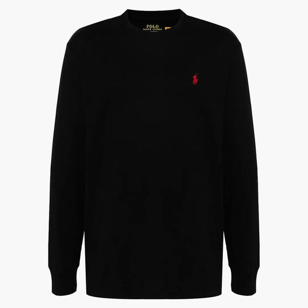 Polo Ralph Lauren Jersey Jersey Knit Crewneck Camiseta Negra