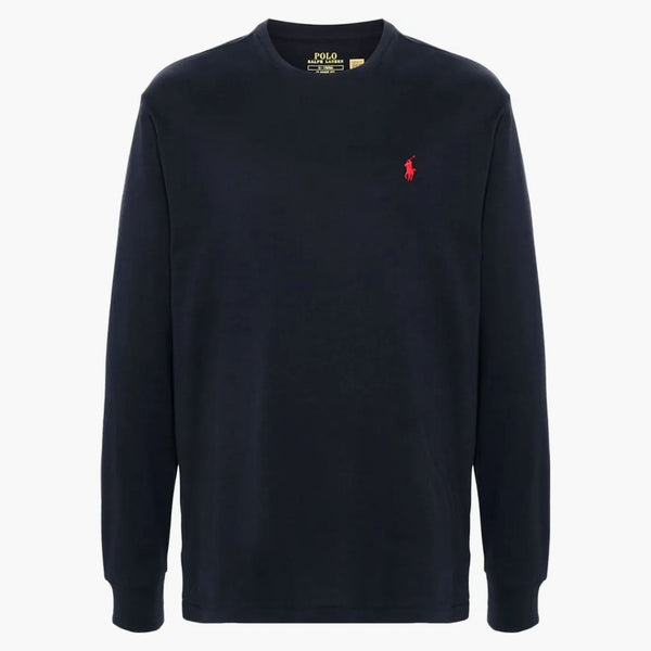 Polo Ralph Lauren Jersey Jersey Knit Crewneck Camiseta Tinta