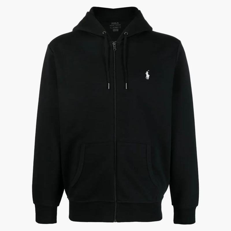 Polo Ralph Lauren Long Sleeved Full Zip Hoodie Black