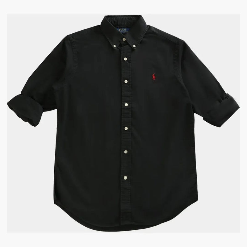 Polo Ralph Lauren Long Sleeved Oxford Shirt Black