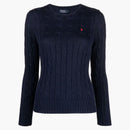 Polo Ralph Lauren Pima Cotton Julianna LS Pullover Hunter Navy