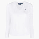 Polo Ralph Lauren Pima Cotton Julianna LS Pullover White