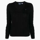 Polo Ralph Lauren Pima Cotton Kimberly LS Pullover Black