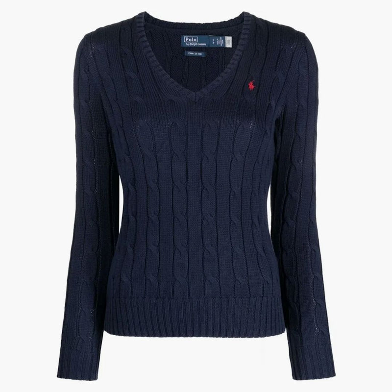 Polo Ralph Lauren Pima Cotton Kimberly LS Pullover Hunter Navy