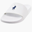 Polo Ralph Lauren Signature Pony Slide White