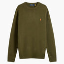 Polo Ralph Lauren Standard Fit Crew Sweater Nowy oliwka