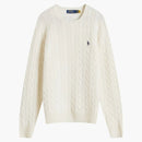 Polo Ralph Lauren Wool Cashmere Crew Knit Cream