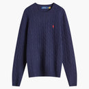 Polo Ralph Lauren Wool Cashmere Crew Knit Hunter Navy