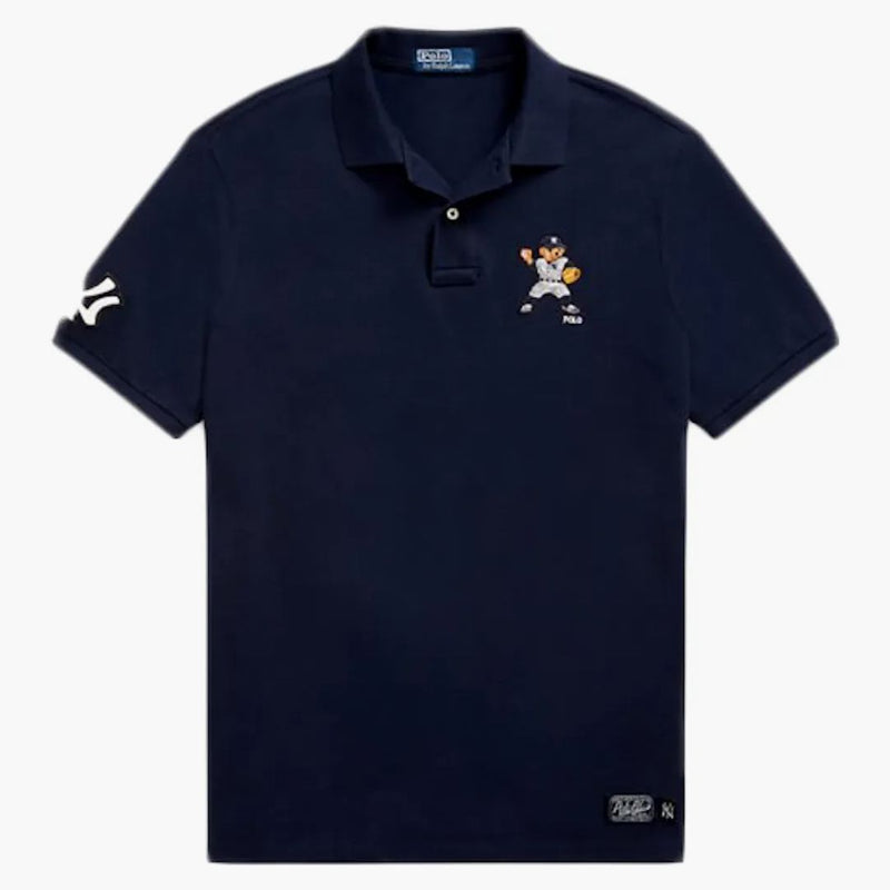 Polo Ralph Lauren Yankees Bear Polo Shirt (mens) Aviator Navy