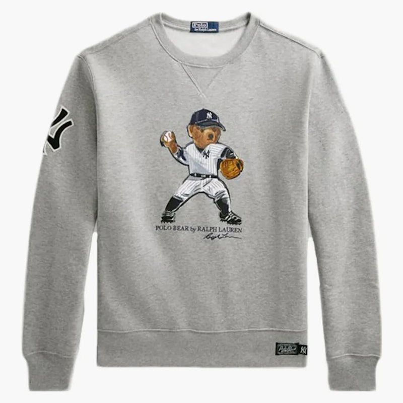 Polo Ralph Lauren Yankees Sweatshirt (mens) Andover Heather