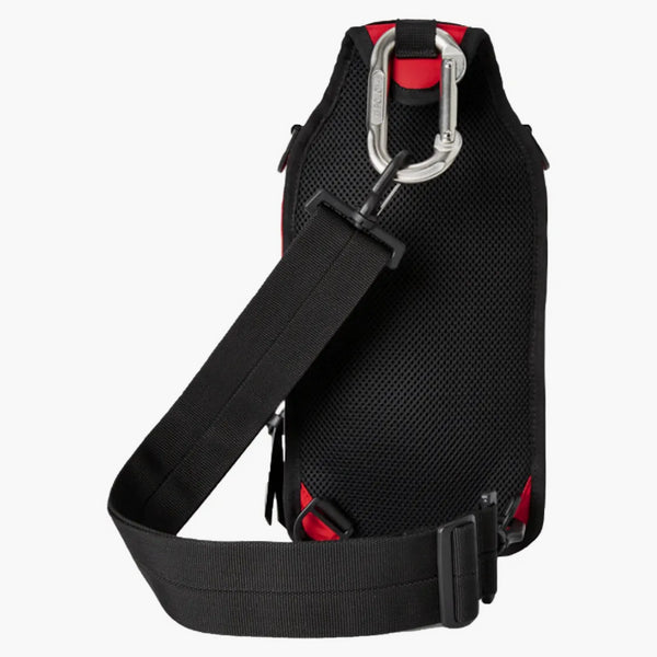 Polo Ralph Lauren Winter Stadium crossbody väska röd/svart
